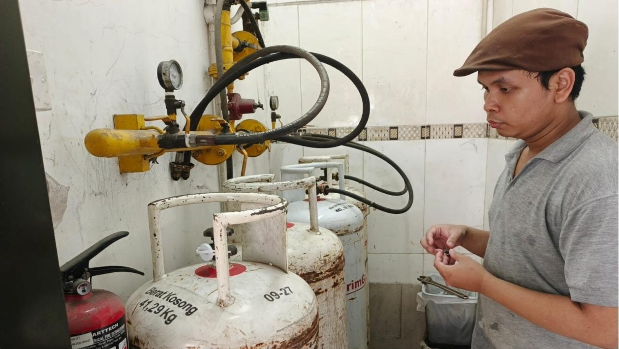 Instalasi LPG HokBen Kapas Krampung, Surabaya